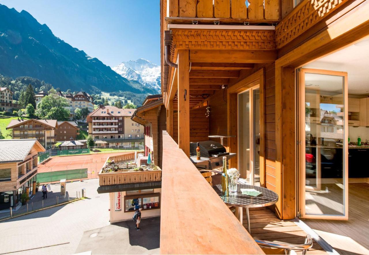 Chalet Belmont Wengen Esterno foto