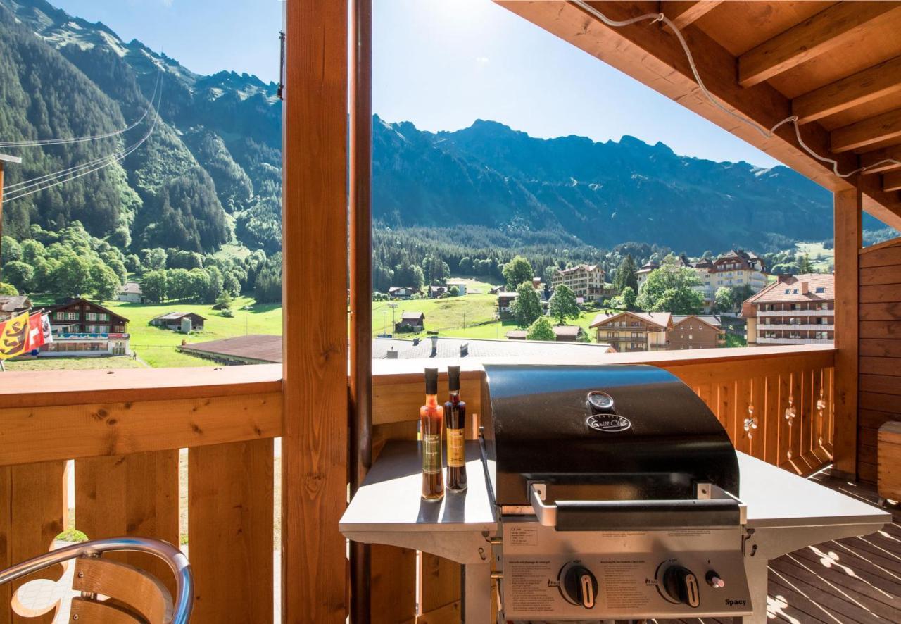 Chalet Belmont Wengen Esterno foto