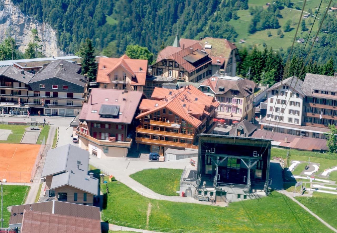 Chalet Belmont Wengen Esterno foto