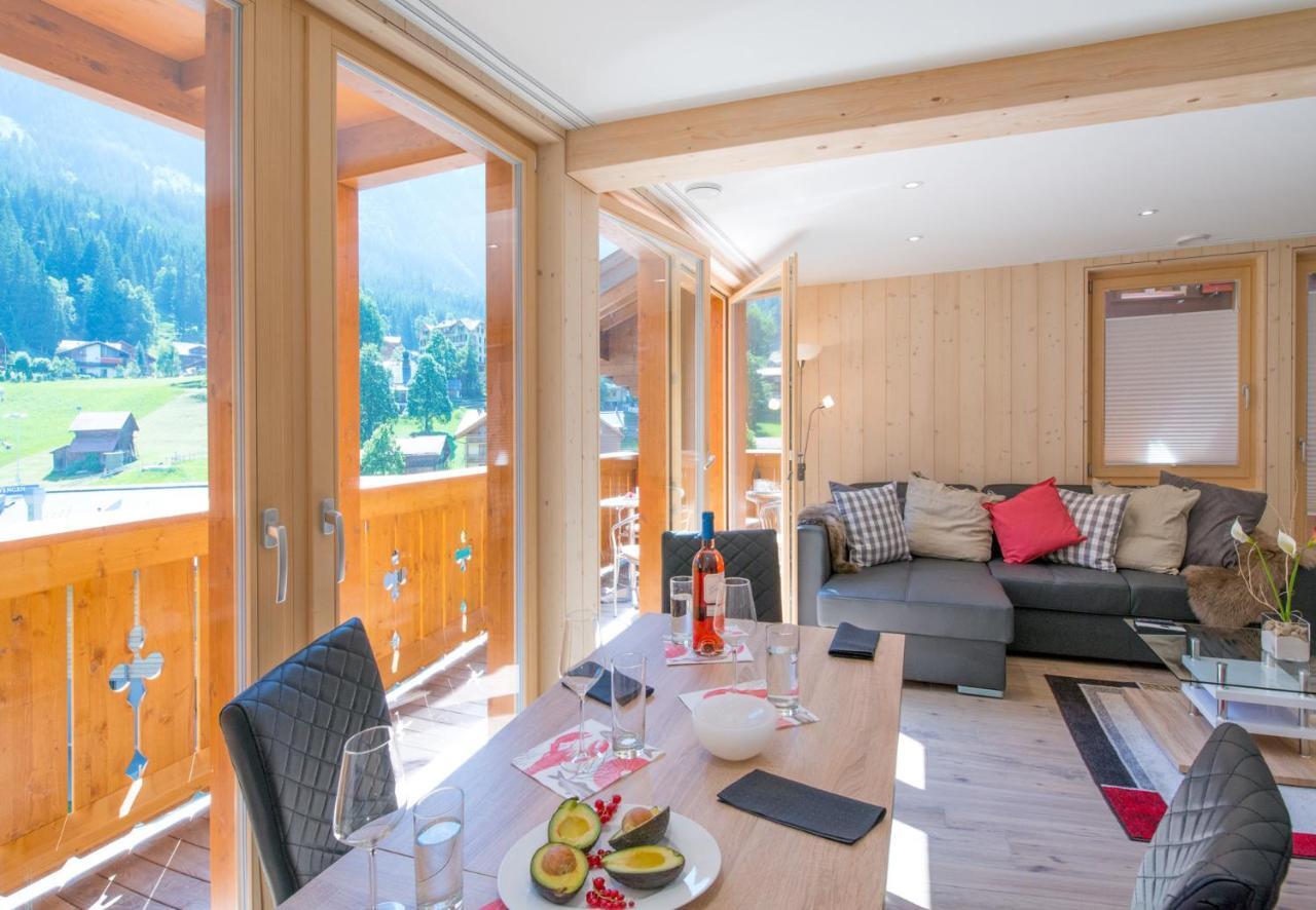 Chalet Belmont Wengen Esterno foto