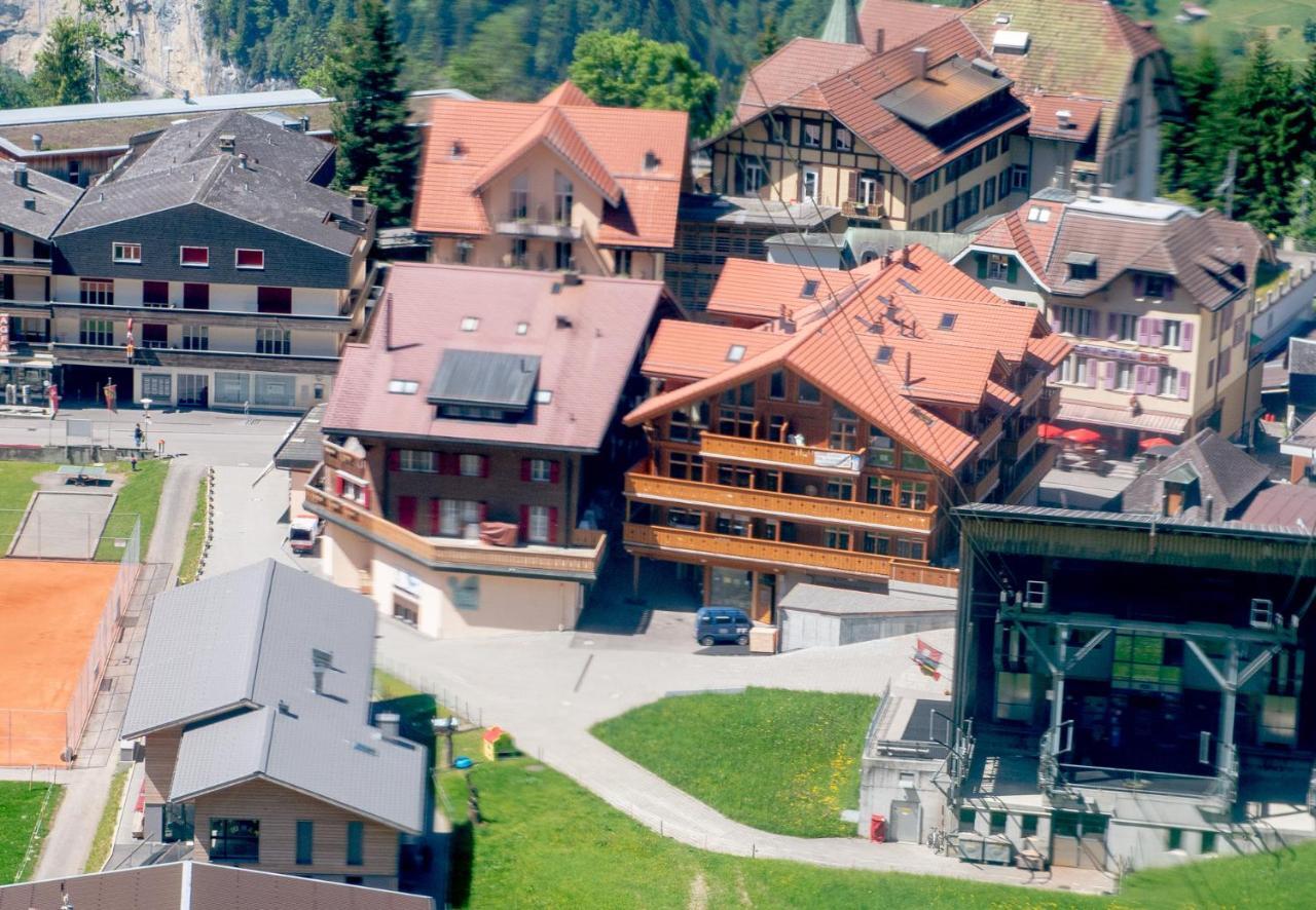 Chalet Belmont Wengen Esterno foto