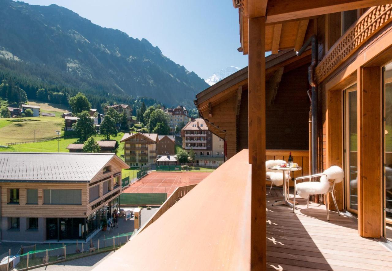 Chalet Belmont Wengen Esterno foto