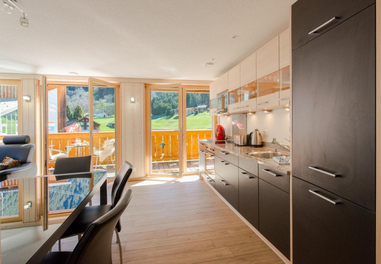 Chalet Belmont Wengen Esterno foto